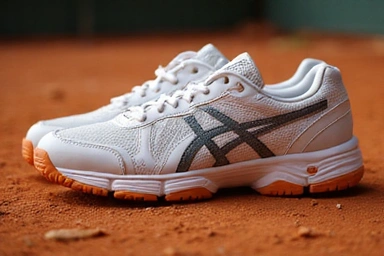 High-performance tennis shoes for various court surfaces