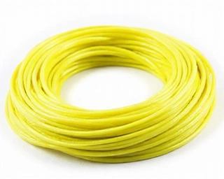 High-performance tennis string for power and feel