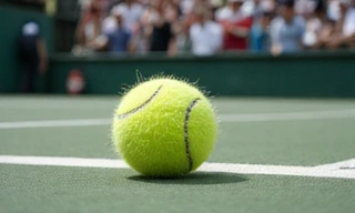 Tournament action shot